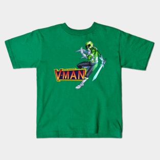 Cowboy at Heart V-Green ! Kids T-Shirt